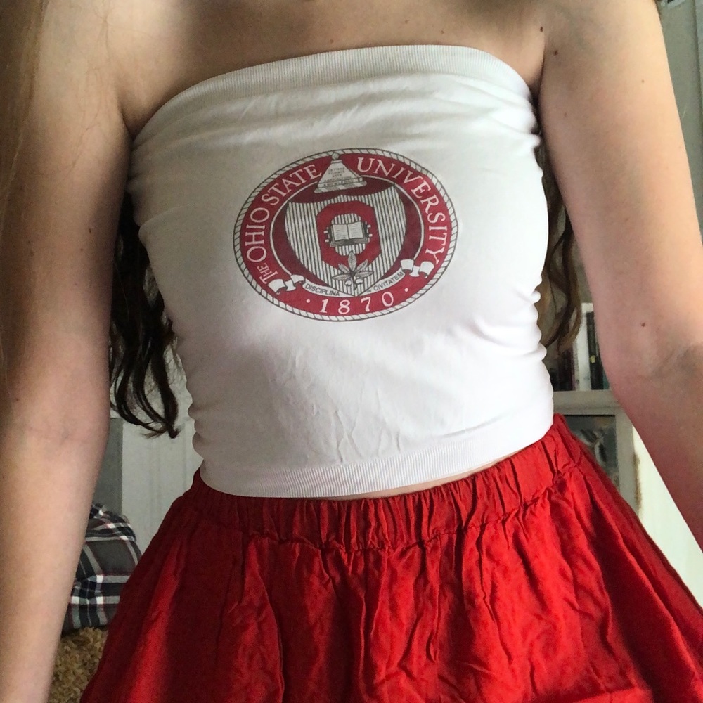 Ohio State University Seal Tube Top OSU